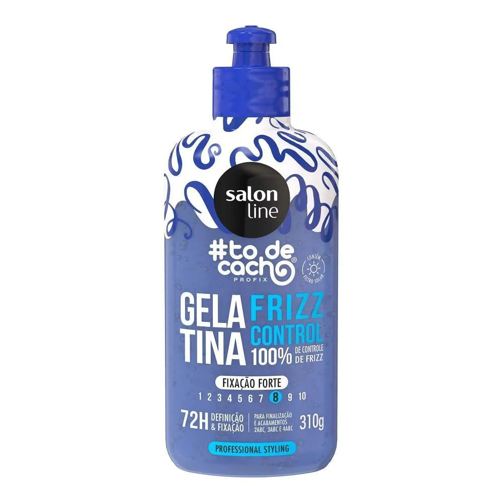 Gelatina Frizz Control #todecacho Professional Styling 310g Fixação Forte!